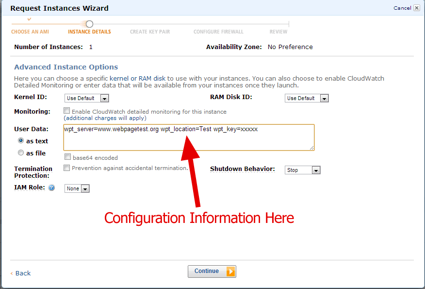 EC2 user data